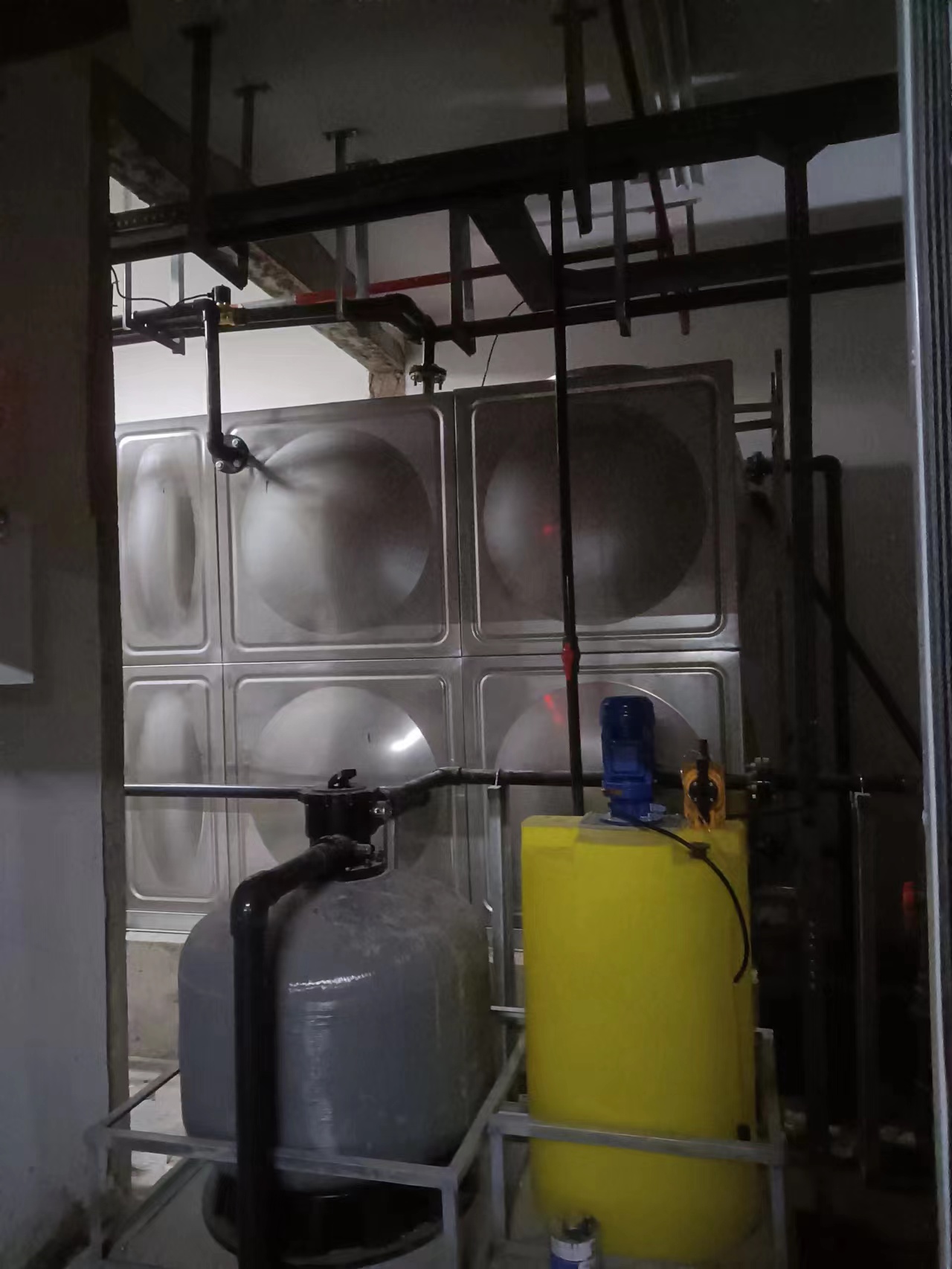 天萬、萬常社區(qū)安置房一區(qū)雨水收集回用項目